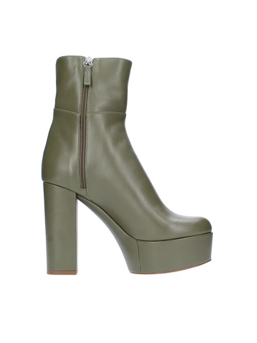 LAURABOOT-1 ILIO SMERALDO leather ankle boots ILIO SMERALDO | LAURABOOT-1OLIVE